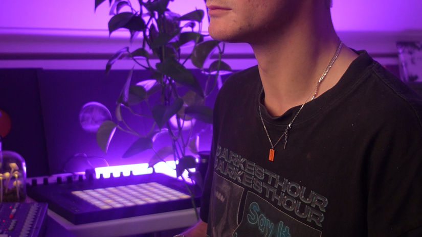 Making a company's logo reel.